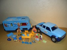 Playmobil caravan pickup for sale  CHELMSFORD
