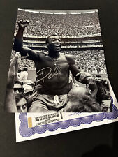 Usado, FOTO AUTOGRAFADA GENUÍNA ASSINADA À MÃO Pelé Brasil 10x8 com certificado de autenticidade comprar usado  Enviando para Brazil