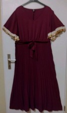 Kleid plisseekleid 4xl gebraucht kaufen  Korbach