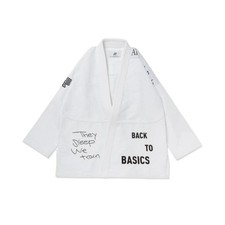 Kimono Shoyoroll Albino & Preto TSWT branco BJJ Gi 450 GSM jiu-jitsu com bolsa LTD, usado comprar usado Kimono Shoyoroll Albino & Preto TSWT branco BJJ Gi 450 GSM jiu-jitsu com bolsa LTD, usado comprar usado  Enviando para Brazil