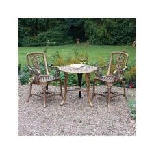 Usado, Conjunto de Poltrona Vintage Bronze Rosa Pátio - Conforto Elegante e Resistente às Intempéries comprar usado  Enviando para Brazil