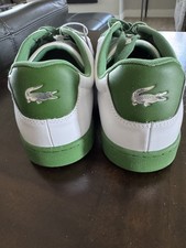 Lacoste white green for sale  Fargo