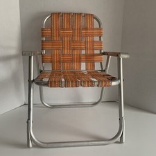 Vtg aluminum webbed for sale  Saginaw