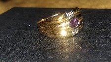 333 amethyst ring gebraucht kaufen  Osterode