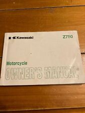 Kawasaki z750 owner for sale  ALNWICK