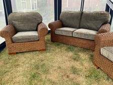 Three piece rattan for sale  ROCHESTER