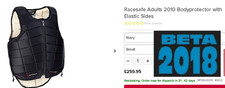 Racesafe 2018 reg for sale  PENZANCE
