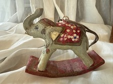 Antique elephant wooden for sale  Hemet