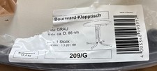 Sieger boulevard klapptisch gebraucht kaufen  Uedem