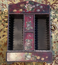 CDs antigos chineses de armazenamento florais com gaveta comprar usado CDs antigos chineses de armazenamento florais com gaveta comprar usado  Enviando para Brazil