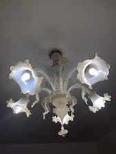 Lampadario sospensione vetro usato  Bussolengo