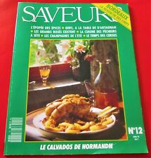 Magazine saveurs bordeaux d'occasion  Lisieux