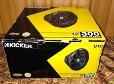 Subwoofer Kicker 43C124 300 Watts 4 Ohm 12" (30cm) Novo Em Caixa Aberta comprar usado  Enviando para Brazil