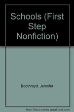 SCHOOLS (FIRST STEP NONFICTION WE ARE ALIKE AND DIFFERENT) By Jennifer Boothroyd comprar usado  Enviando para Brazil