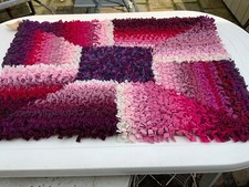 Handmade rag rug for sale  HEXHAM