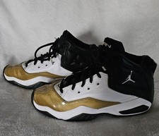 Tênis esportivo Way Cool Nike Air Jordan 23 B'Loyal preto dourado branco tamanho 9 comprar usado  Enviando para Brazil