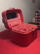 Roter kosmetik koffer gebraucht kaufen  Herzberg am Harz
