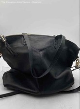 Usado, Bolsa tote clássica Covet feminina preta couro pebbled bolsos alça dupla comprar usado Usado, Bolsa tote clássica Covet feminina preta couro pebbled bolsos alça dupla comprar usado  Enviando para Brazil
