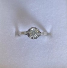 Magnifique bague solitaire d'occasion  La Gacilly