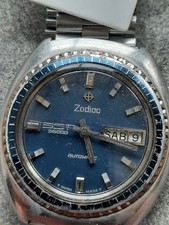 ZODIAC AUTOMATICO SST Cal.86 ANNI 70 DAY-DATE 36000 Alternanze.  Tutto originale comprar usado  Enviando para Brazil