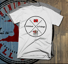 Camiseta Trinidad Trinidad bandeira Trinidad e Tobago TNT Carnaval Ilha Soca 1962 camiseta comprar usado  Enviando para Brazil