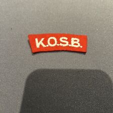 Ww2 badge kosb for sale  THETFORD