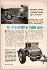 Aircraft generator crosley for sale  Smiths Station