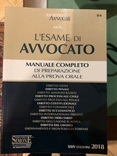 Manuale esame avvocato usato  Torricella