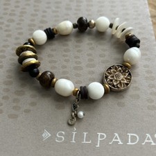 Silpada pearl carved for sale  Jamesville
