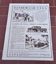Pubblicita c.i.s.a. tandem usato  Settimo Torinese