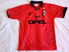 Maglia milan rossa usato  Italia