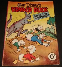 WALT DISNEY'S COMIC OS #7 DONALD DUCK ADVENTURE DOWN UNDER 1940s Era de Ouro comprar usado  Enviando para Brazil