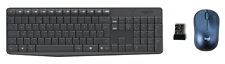 Mouse Logitech MK235 Wireless Combo K235 teclado e M220 preto PC com adaptador USB comprar usado  Enviando para Brazil