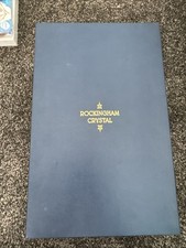 Set crystal wine for sale  LIVERSEDGE