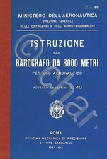 Aeronautica strumenti barograf usato  Vimodrone
