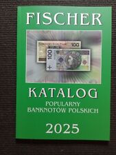 catálogo banknotów Polskich 2025 Fischer.  NOVO comprar usado  Enviando para Brazil
