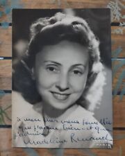 Autographe madeleine renaud d'occasion  La Gaude