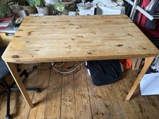 Solid pine dining for sale  LONDON
