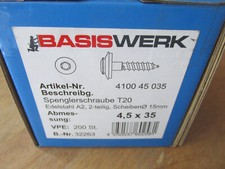Edelstahl spenglerschrauben 5x gebraucht kaufen  Lotte