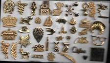 Lot pin dorés d'occasion  Pessac