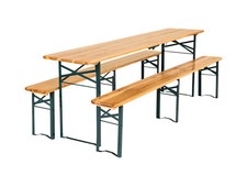 Easymaxx bierzeltgarnitur set gebraucht kaufen  Zehdenick