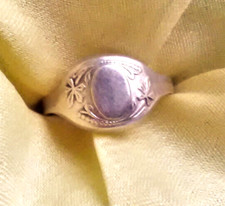 Siegel ring silber gebraucht kaufen  München