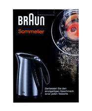 Braun wasserkocher sommelier gebraucht kaufen  Berlin