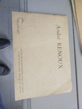 Catalogue andré renoux d'occasion  Ouistreham