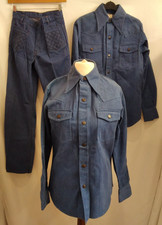 Deadstock vintage blue for sale  WYMONDHAM