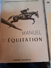 Livres manuels equitation d'occasion  Montbron