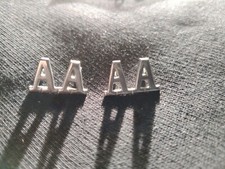 Pair collar badges for sale  HARTLEPOOL
