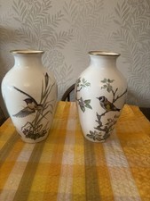 Franklin porcelain vases for sale  SKEGNESS