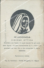 Ac923 cartolina gioconda usato  Tramonti