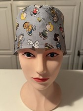 Chapéu esfoliante ou chef enfermagem médica quimioterapia caveira boné tecido de algodão Snoopy &Friends comprar usado  Enviando para Brazil